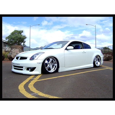 Infiniti G35 Coupe 2003-2007 with air management options