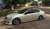 Infiniti G37 Sedan AWD 2007-2015 with air management options