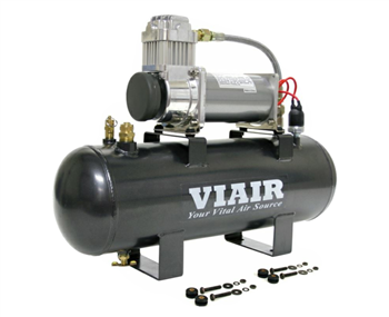 Viair 100% Duty Cycle @100 PSI (55% @200PSI) 23 AMP Draw 200 PSI Max Air Source Kit