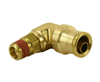 Alkon 1/2" Hose 1/4" NPT 90 Deg Push-to-Connect Elbow