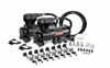 The VIAIR 31032 Dual Pack includes two 310 Series air compressors, allowing users to have redundancy or to use them simultaneously for increased air supply.