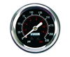 Viair 2.0" Diameter 220 PSI Single Needle Black Face Gauge - Free Shipping