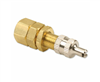 Viair 1/4" Inflation Valve 92839 with barbed end, compression fitting
