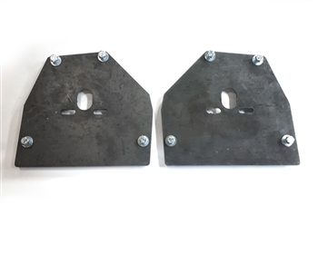 Full Size Chevy 63-87 C-10 UPPER ONLY Bag Plates, sold as pair!