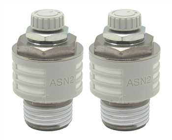 2 SMC PN ASN2-N04-S Slow Down valve