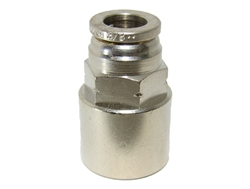 Nickel Plated Brass 1/4" PTC X 1/4" Female NPT Fitting