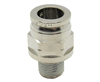 3/8" PTC X 3/8" NPT Nickel Plated Brass Male Connector