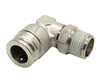 1/2" PTC X 3/8" NPT 90 Degree Nickel Plated Brass Swivel Elbow, Sold Each (INB109-102-022)