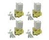 SMC Brand VXD Series valves 4 Valves