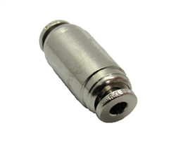 Nickel Plated Brass 1/8" PTC  Straight Union  Fitting