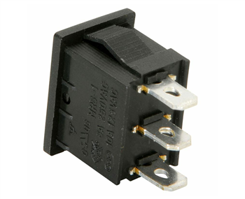 Momentray On/OFF/ON 3 Prong Rocker Switch 10 AMP Max, Sold Each