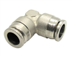 Nickel Plated Brass 1/2" PTC Union Elbow