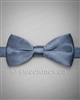 Boys formal adjustable black bow tie