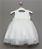 Baby cute tulle dress with floral belt â€“ Style BG-Skylar