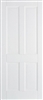 Canterbury 4P Solid White Fire Door