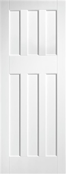 DX60 Solid White Interior Door