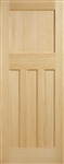 DX30 Clear Pine Fire Door