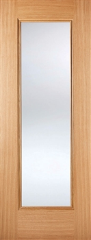 Eindhoven Glazed Oak Interior Door