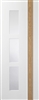 Praiano Glazed White / Oak Interior door