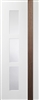 Praiano Glazed  White / Walnut Interior door