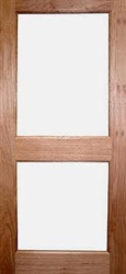 2xGG Hardwood Exterior Door