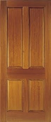 Colonial 4P Hardwood Exterior Door