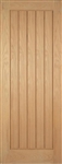 Mexicano Oak Fire Door