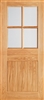 Cottage Stable 4L Oak Exterior Door