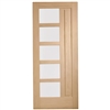 Lucca Oak Exterior Door