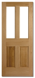 Malton 2P 2L Oak Exterior Door