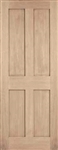 London 4P Oak Interior Door