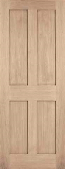 London 4P Oak Interior Door