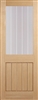 Mexicano Half Light Oak Interior Door