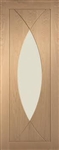 Pesaro Glazed Oak Interior Door