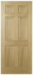 Regency 6P Oak Interior Door