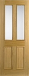 Richmond RM Glazed Oak Interior Door