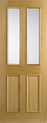 Richmond RM Glazed Oak Interior Door
