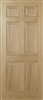 Regency 6P Oak Fire Door