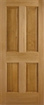 Regency 4P Oak Fire Door