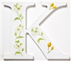 The letter 'K' from our unique Wild Flower Alphabet