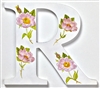 The letter 'R' from our unique Wild Flower Alphabet