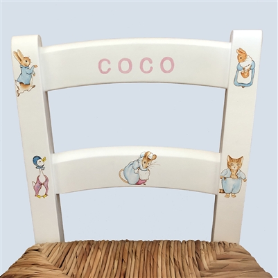 Beatrix Potter Rush Seat Chairs