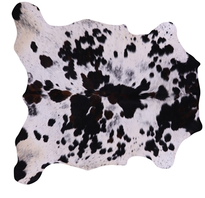 Black & White Natural Cowhide Rug