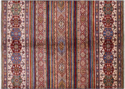 Khorjin Super Kazak Hand Knotted Rug