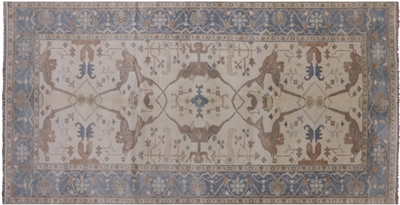 Oushak Hand Knotted Wool Rug