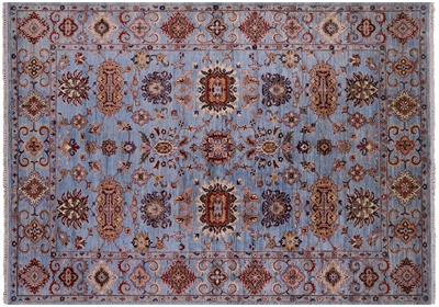 Hand-Knotted Persian Tabriz Wool Rug