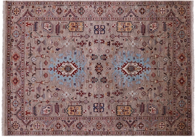 Persian Tabriz Hand-Knotted Wool Rug