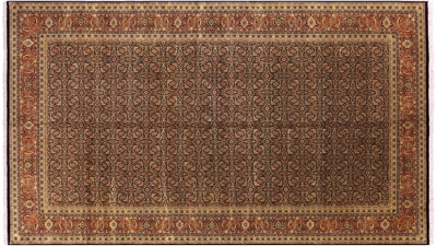 Persian Hill Herati Hand Knotted Wool Rug