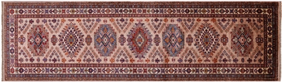 Runner Super Kazak Handmade Wool Rug