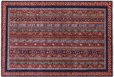 Handmade Persian Gabbeh Shall Wool Rug